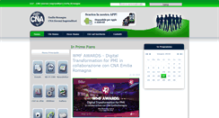Desktop Screenshot of giovani.cnaemiliaromagna.it